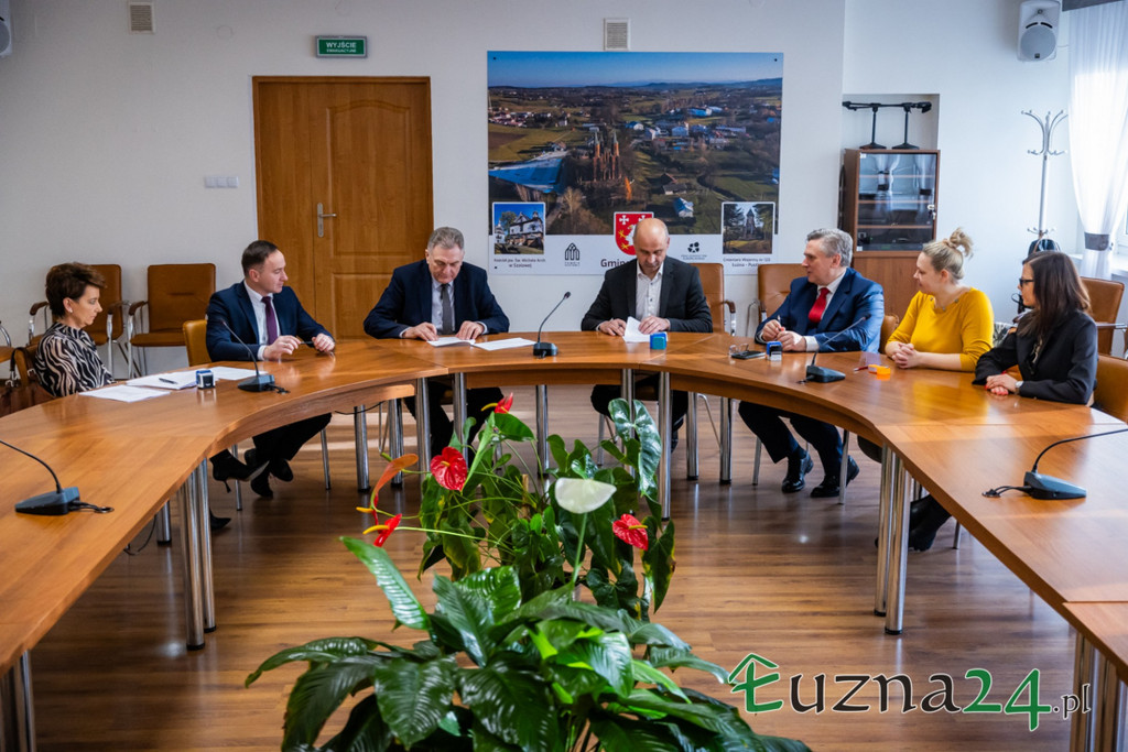 Gospodarka wodno-kanalizacyjna. Współpraca gminy Łużna z gminą Grybów (31.01)
