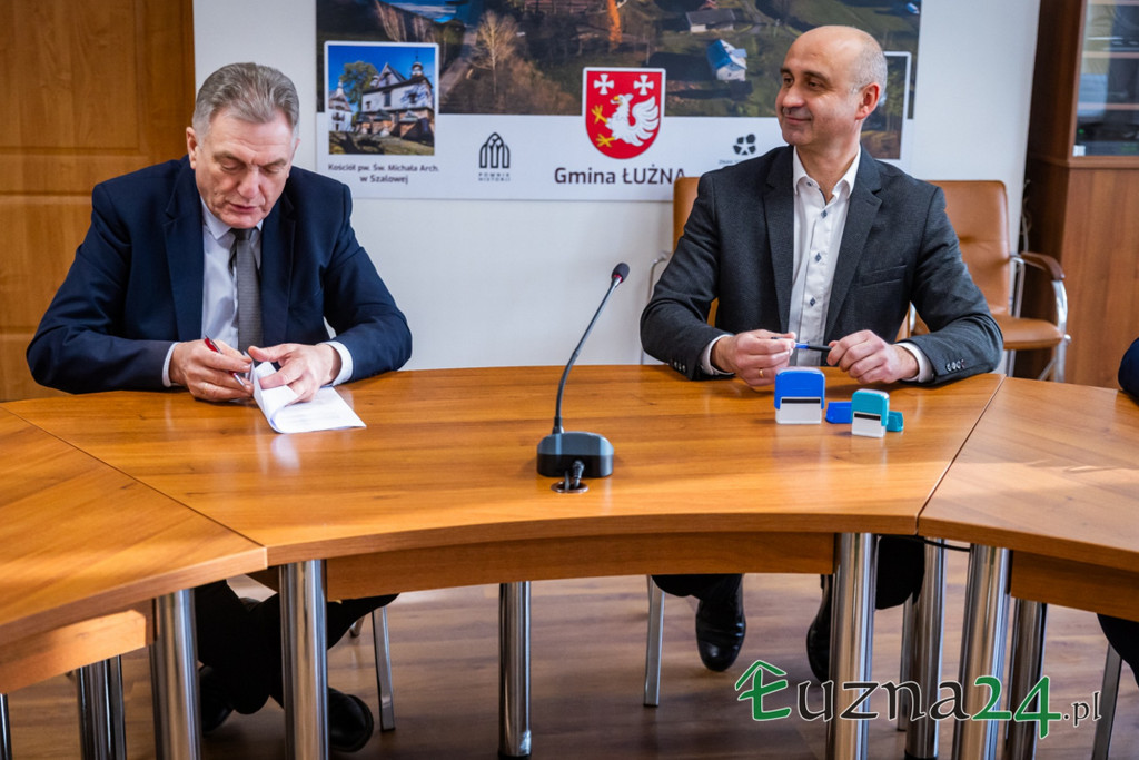 Gospodarka wodno-kanalizacyjna. Współpraca gminy Łużna z gminą Grybów (31.01)