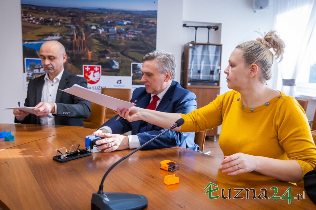 Gospodarka wodno-kanalizacyjna. Współpraca gminy Łużna z gminą Grybów (31.01)