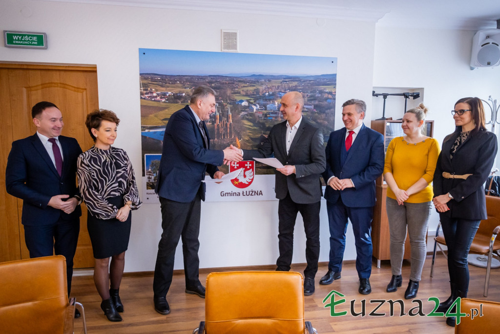 Gospodarka wodno-kanalizacyjna. Współpraca gminy Łużna z gminą Grybów (31.01)