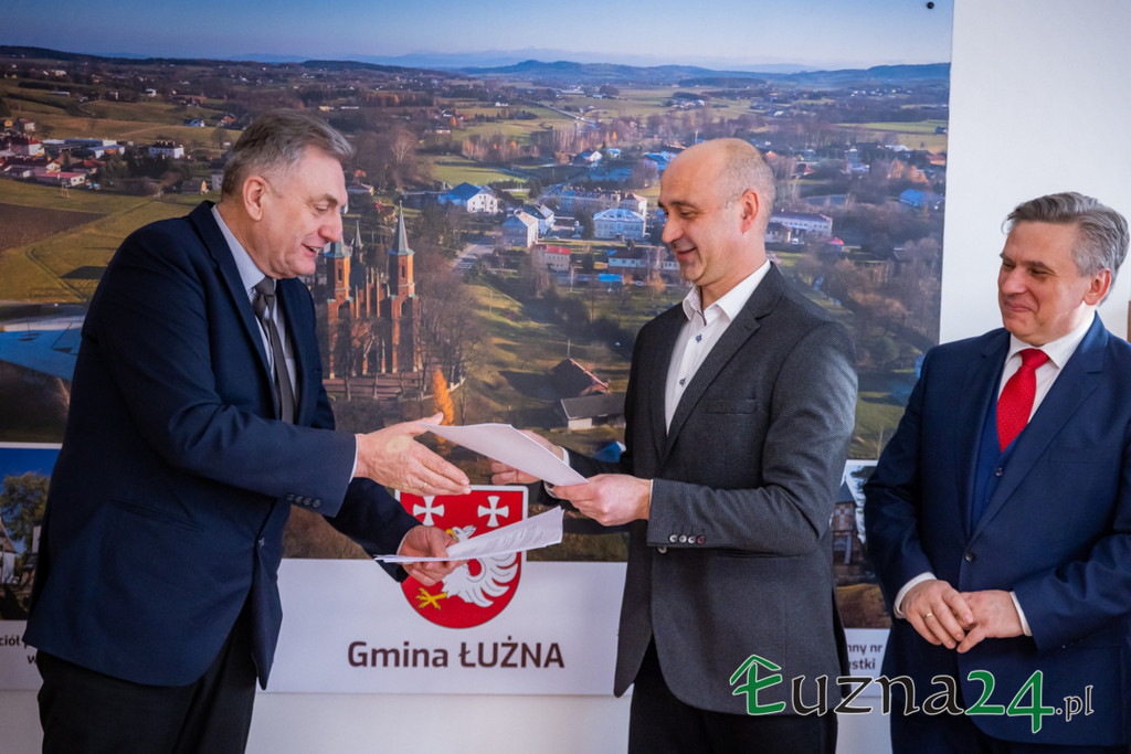 Gospodarka wodno-kanalizacyjna. Współpraca gminy Łużna z gminą Grybów (31.01)