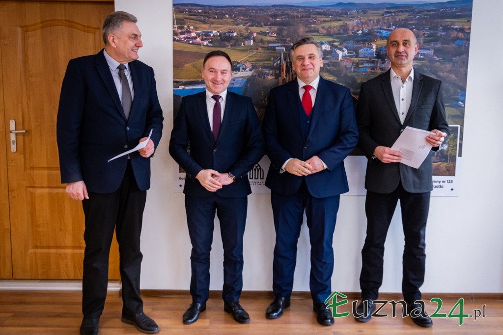 Gospodarka wodno-kanalizacyjna. Współpraca gminy Łużna z gminą Grybów (31.01)