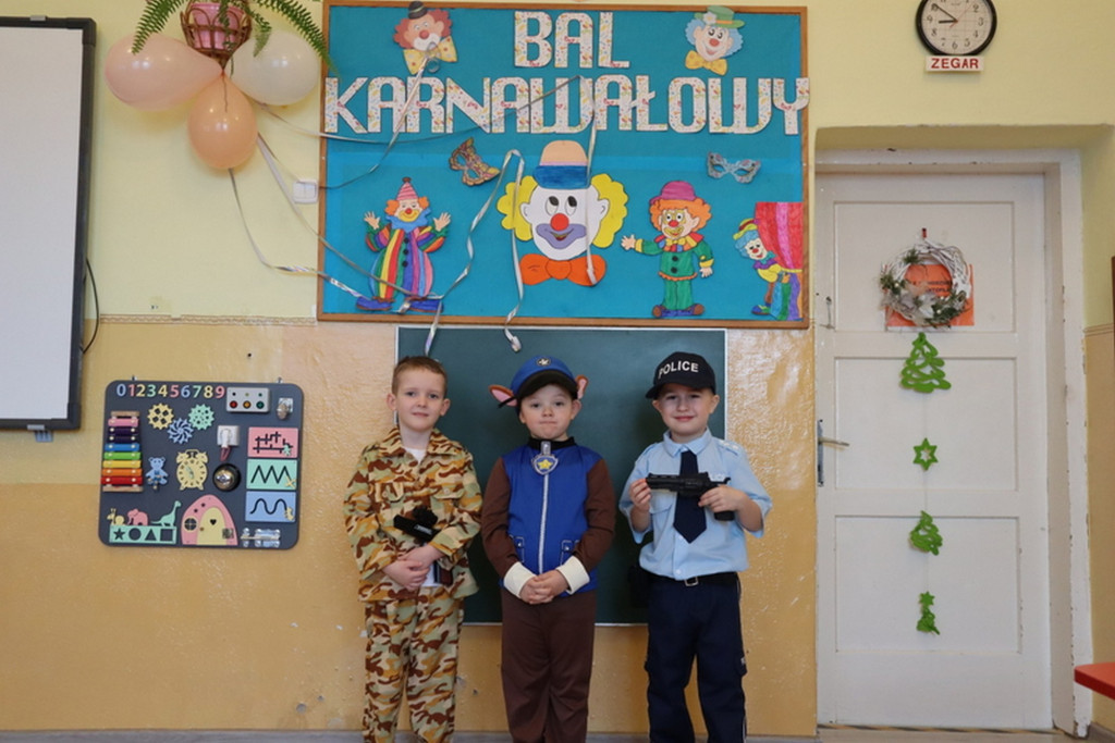 Bal Karnawałowy w Przedszkolu w Wilczyskach (29.01)