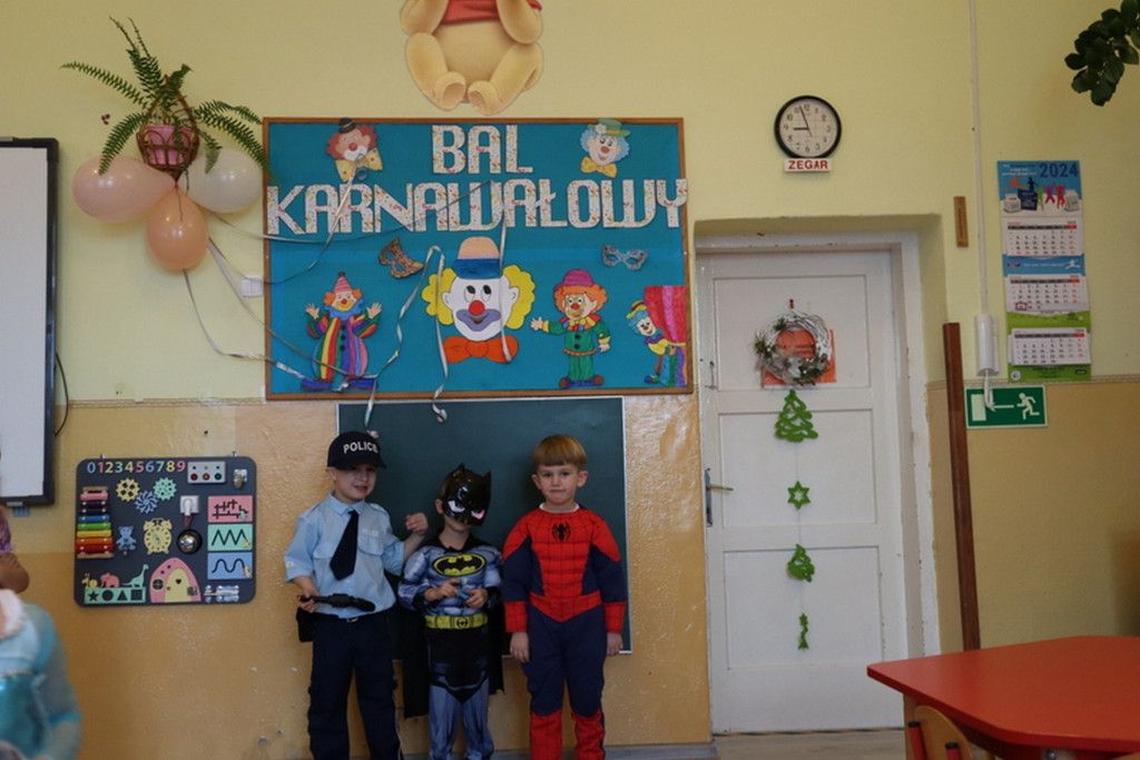Bal Karnawałowy w Przedszkolu w Wilczyskach (29.01)