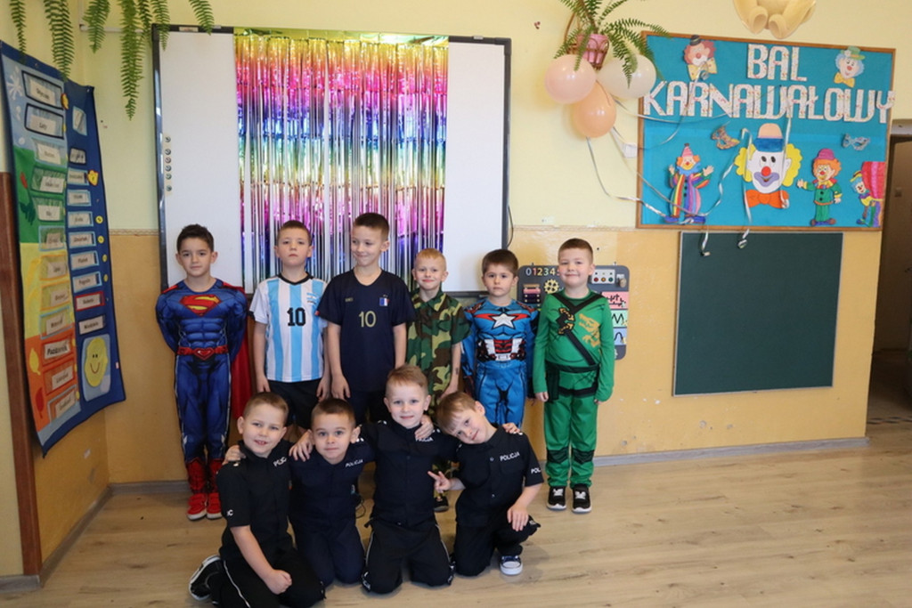 Bal Karnawałowy w Przedszkolu w Wilczyskach (29.01)