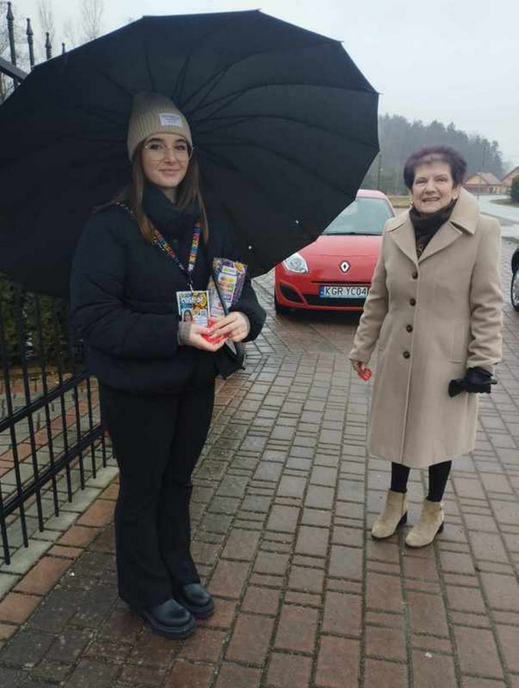 Uczniowie SP Stróżna Wolontariuszami 32 Finału WOŚP