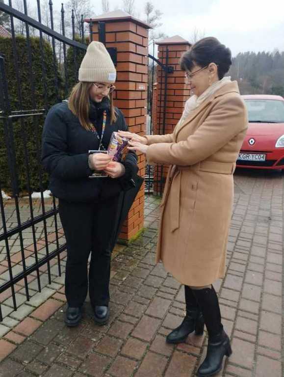 Uczniowie SP Stróżna Wolontariuszami 32 Finału WOŚP