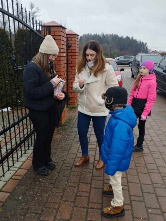 Uczniowie SP Stróżna Wolontariuszami 32 Finału WOŚP