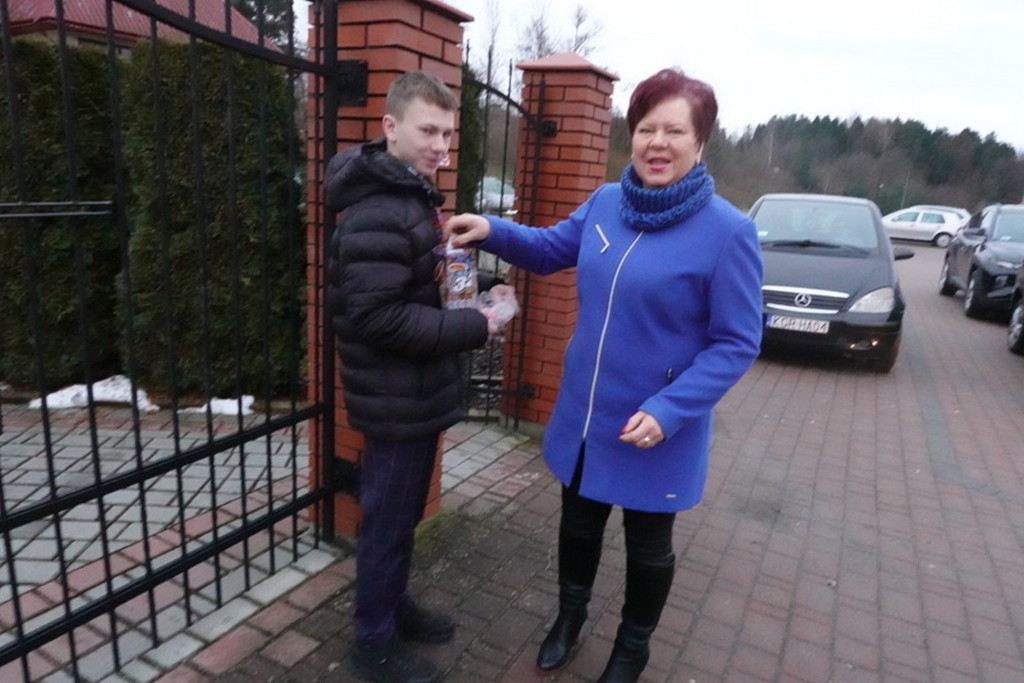 Uczniowie SP Stróżna Wolontariuszami 32 Finału WOŚP