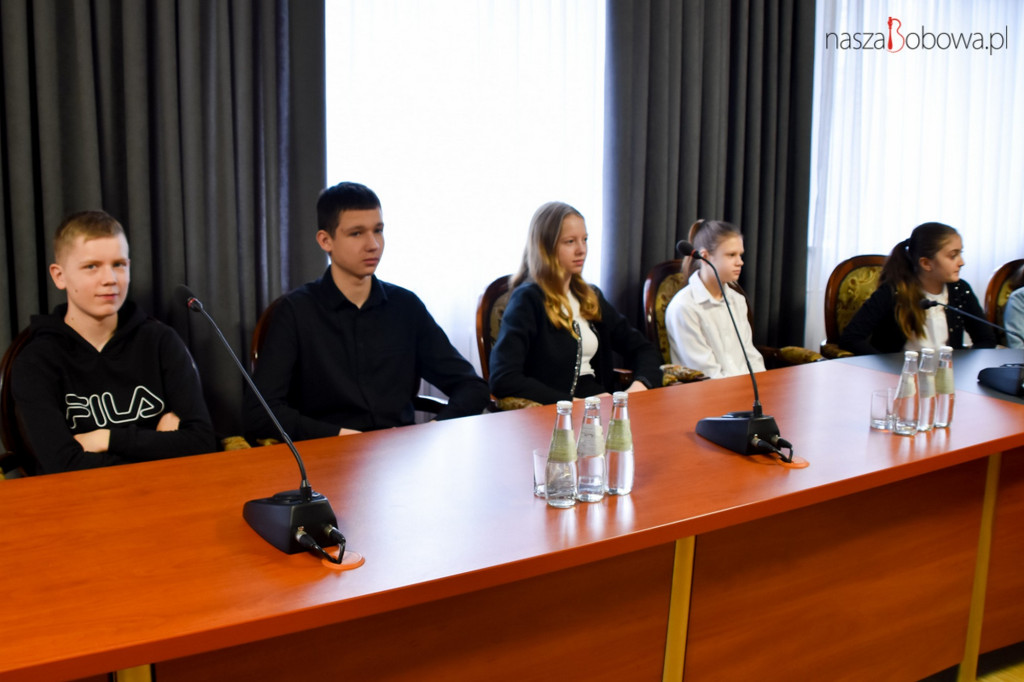 Laureaci gminnego etapu Ogólnopolskiego Strażackiego Konkursu Plastycznego