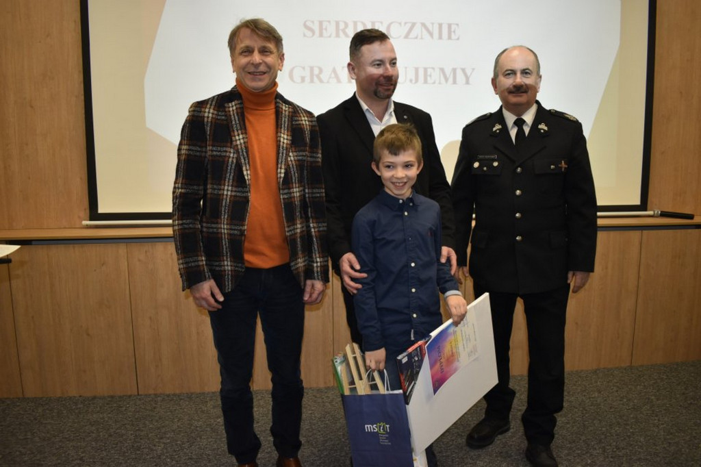 Eliminacje Gminne Ogólnopolskiego Strażackiego Konkursu Plastycznego (9.02)