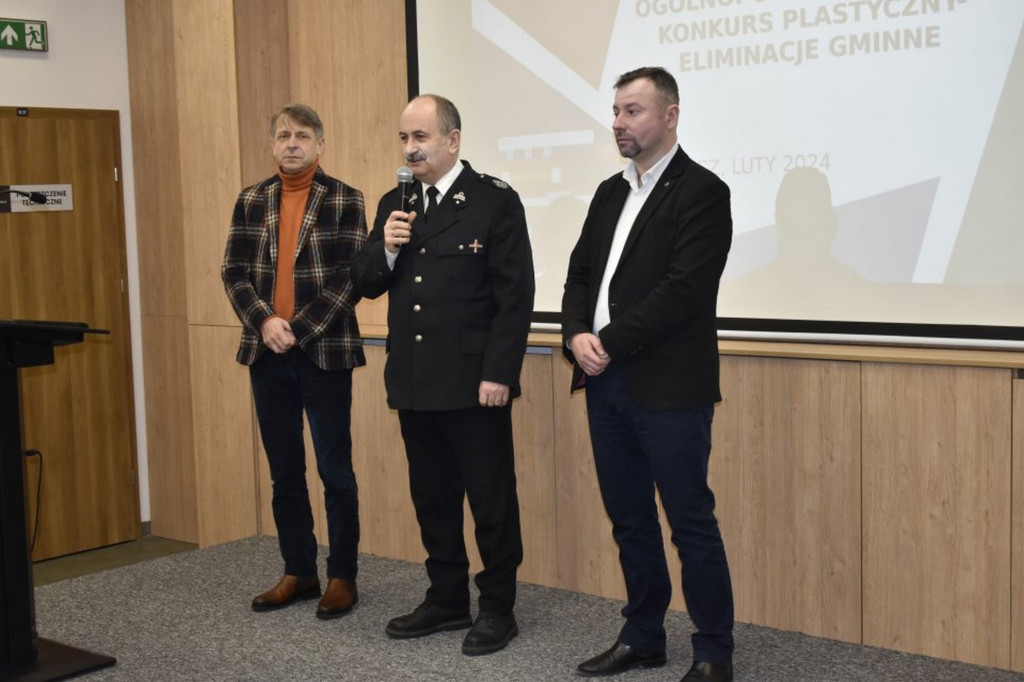 Eliminacje Gminne Ogólnopolskiego Strażackiego Konkursu Plastycznego (9.02)