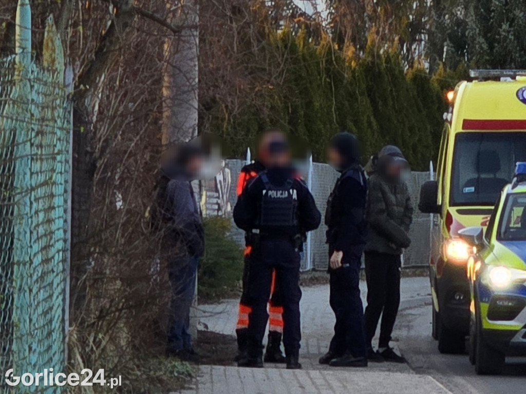 Akcja służb na ul. Szpitalnej (15.02.)
