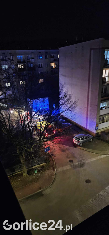 Akcja służb w bloku przy ulicy Norwida (17.02.)