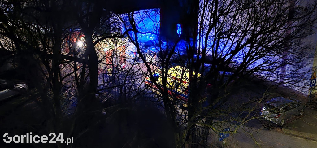 Akcja służb w bloku przy ulicy Norwida (17.02.)