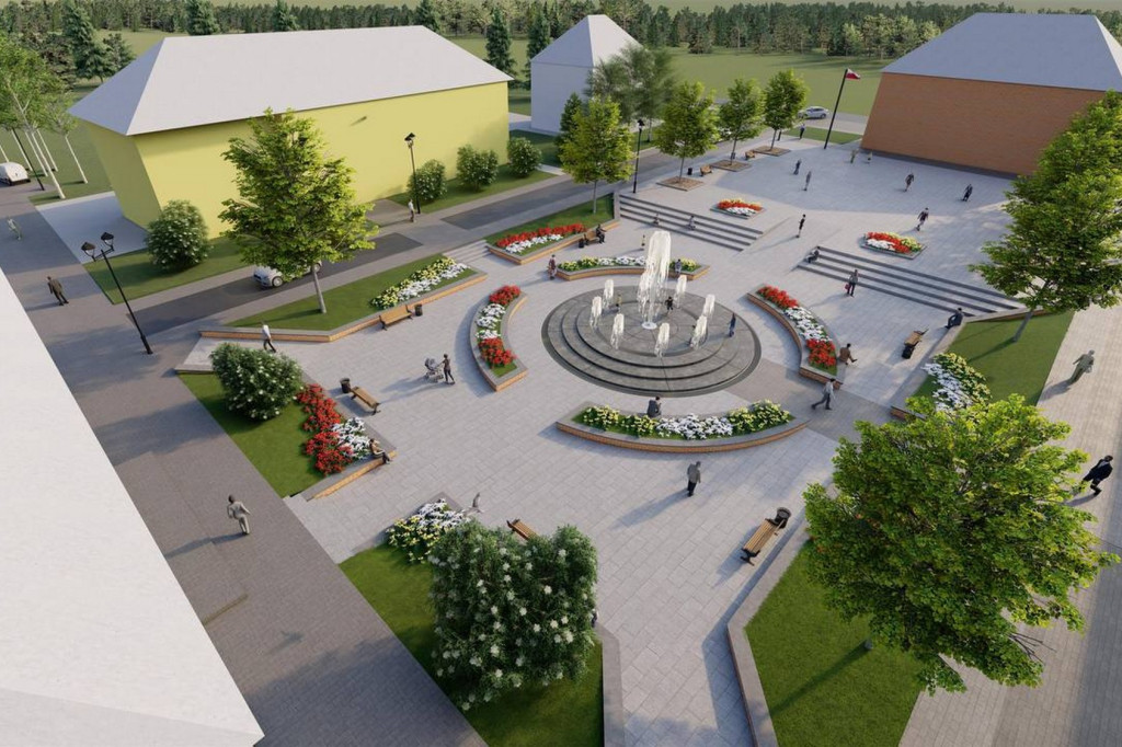Dynamiczny rozwój gminy Łużna! W centrum powstanie rynek