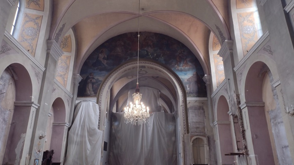 Remont w klasztorze oo. Franciszkanów w Bieczu