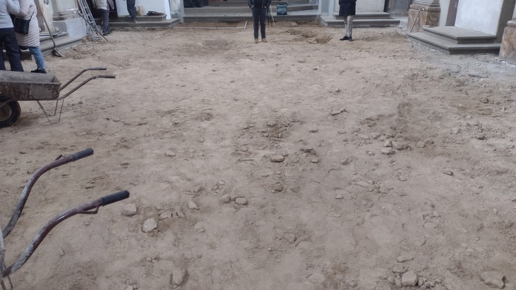 Remont w klasztorze oo. Franciszkanów w Bieczu