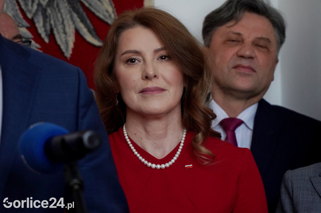 Konferencja u poseł Barbary Bartuś