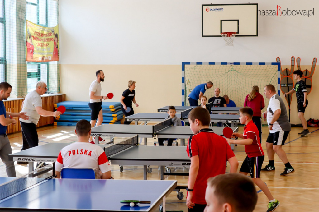  Otwarte Mistrzostwa w Tenisie Stołowym o Puchar Burmistrza Bobowej.