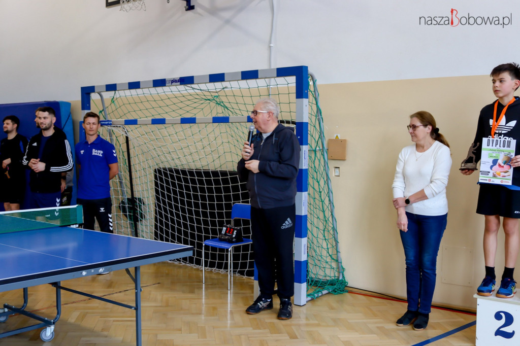  Otwarte Mistrzostwa w Tenisie Stołowym o Puchar Burmistrza Bobowej.