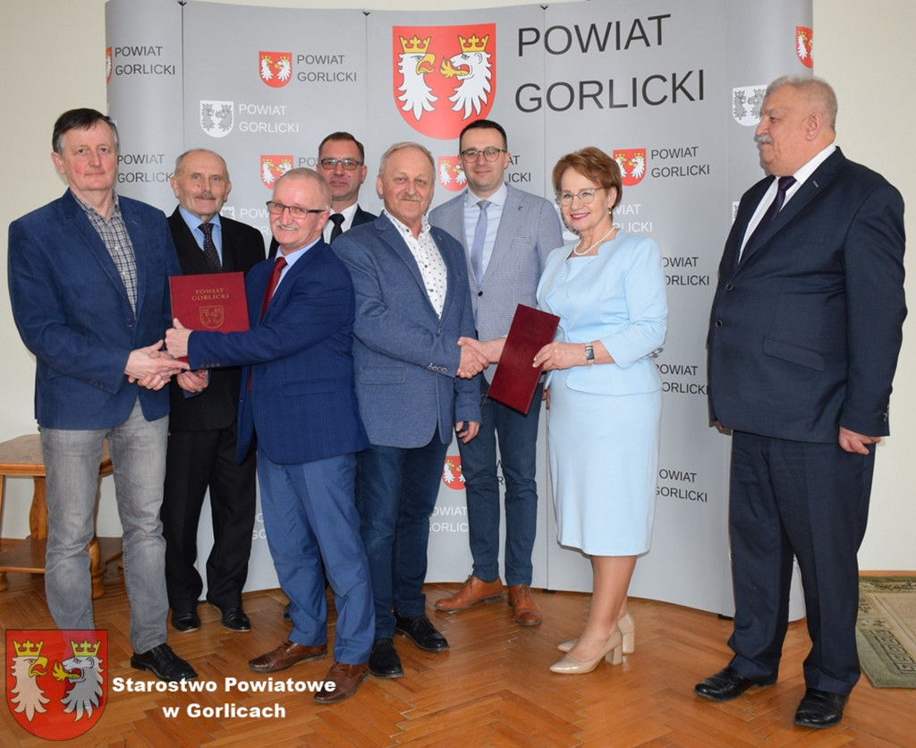 Podpisana umowa na wykonanie przebudowy drogi powiatowej Gorlice-Bystra-Łużna 