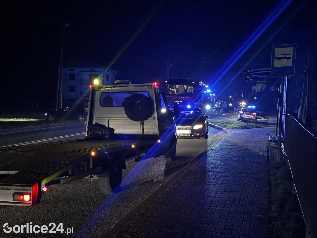 Kolizja w Ropicy Polskiej (03.03.)