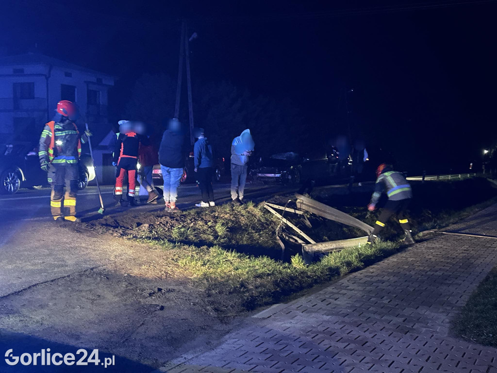 Kolizja w Ropicy Polskiej (03.03.)