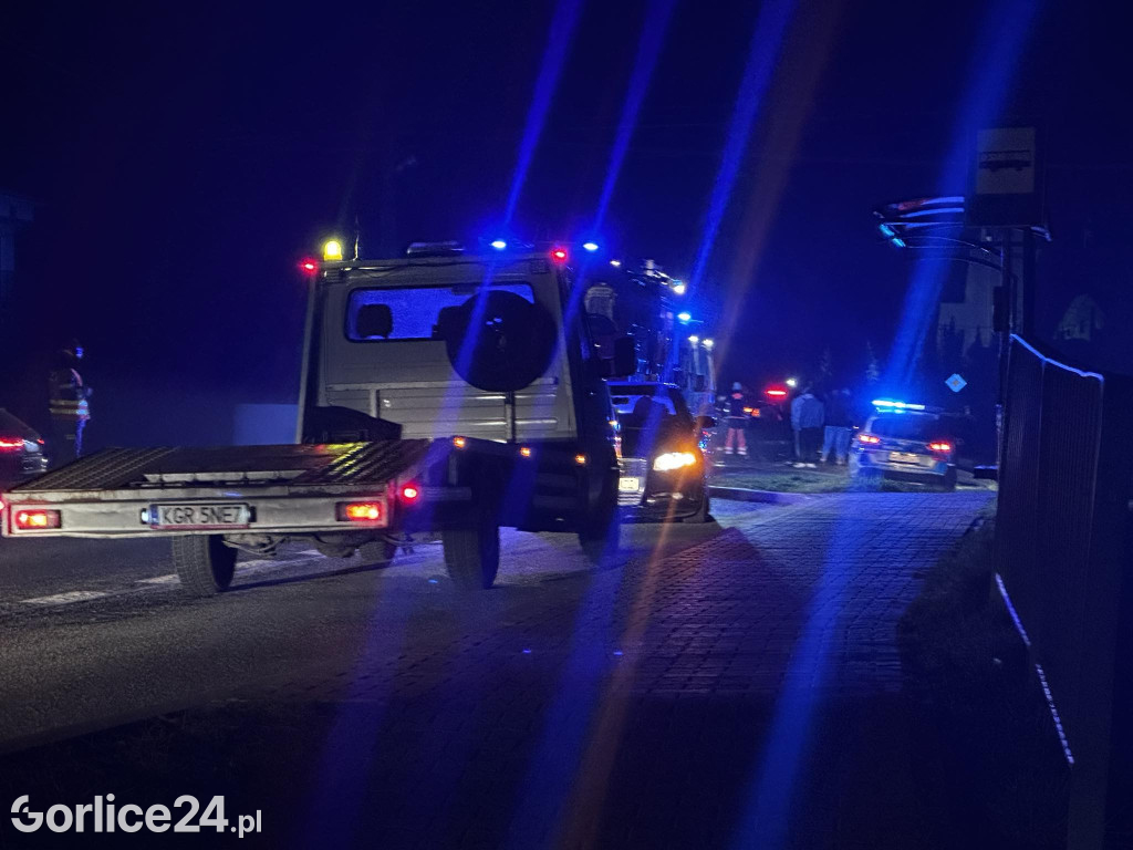 Kolizja w Ropicy Polskiej (03.03.)