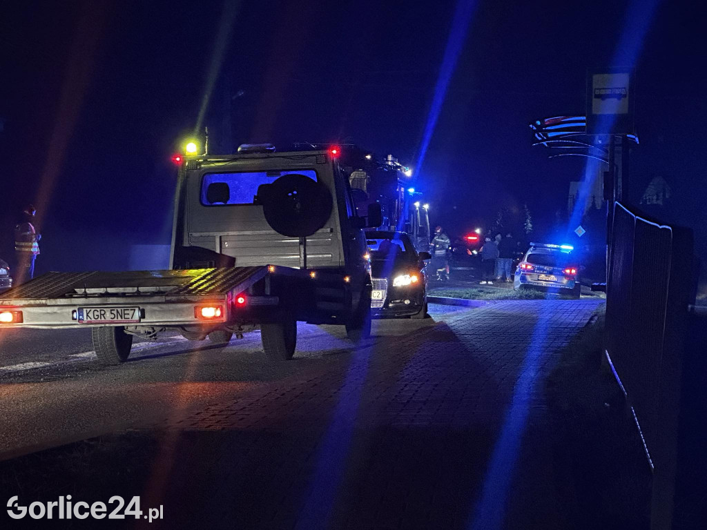 Kolizja w Ropicy Polskiej (03.03.)