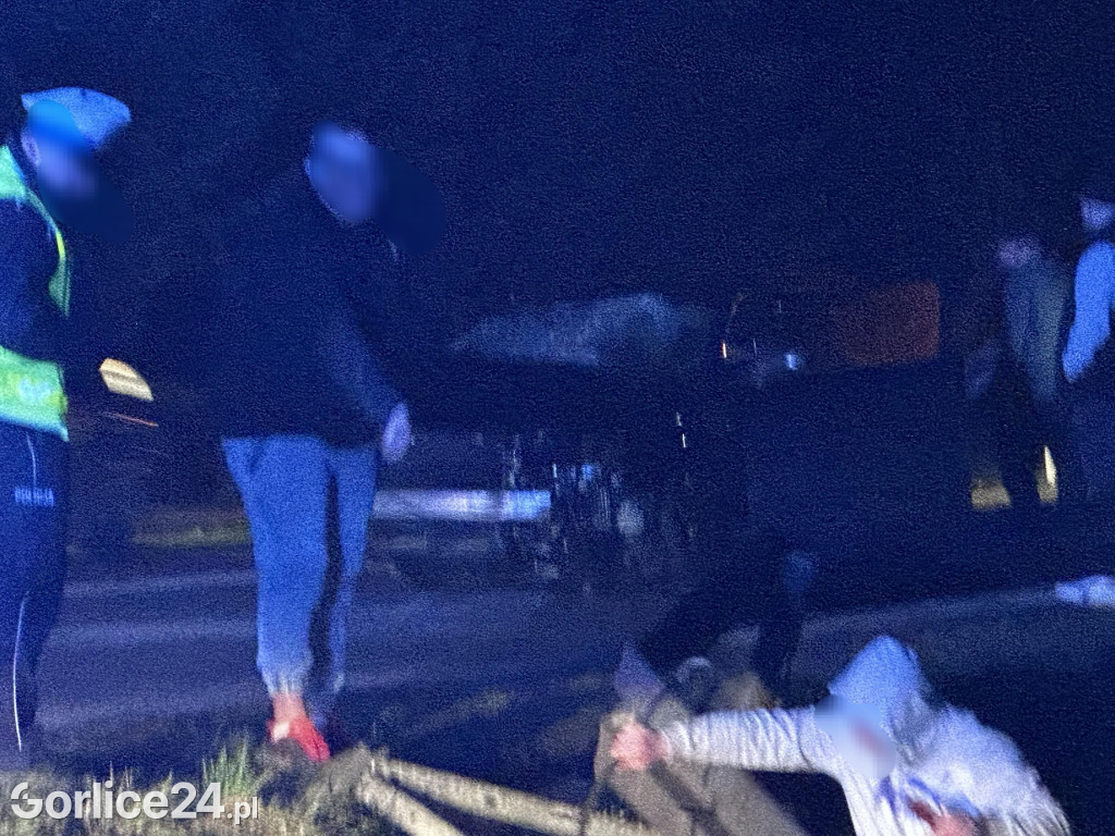 Kolizja w Ropicy Polskiej (03.03.)