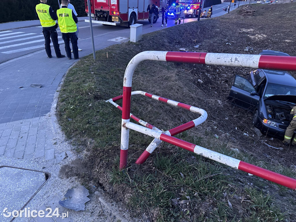 Kolizja w Łużnej (03.03.)