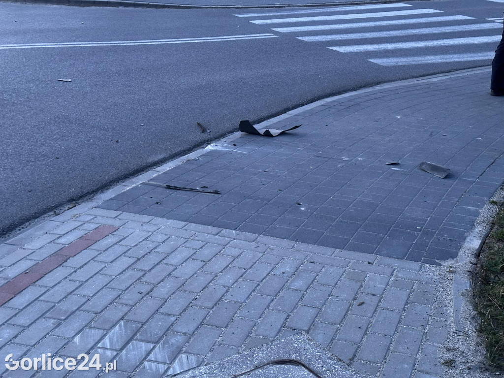 Kolizja w Łużnej (03.03.)