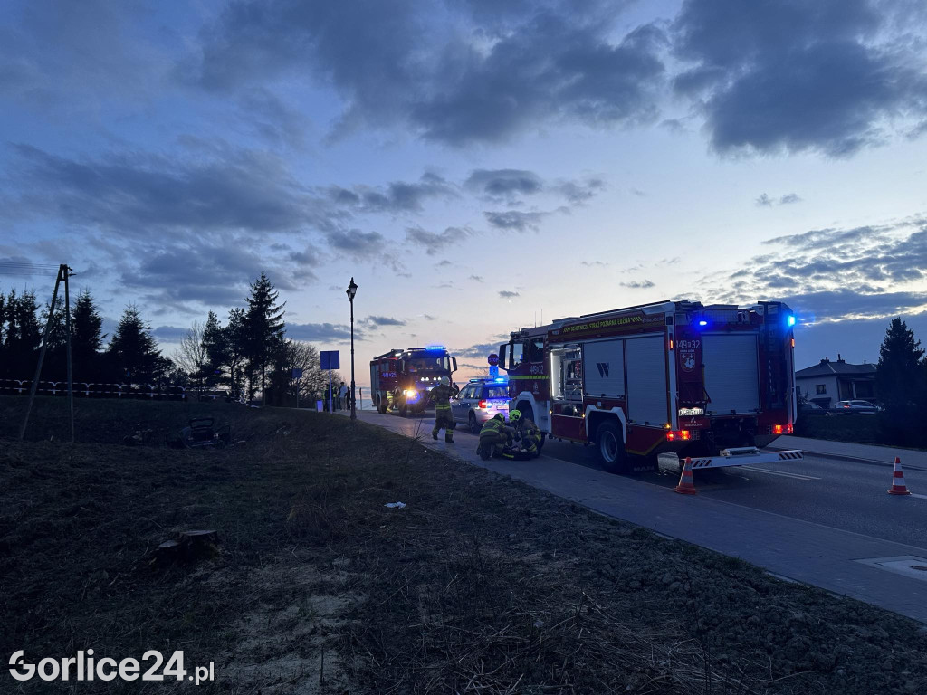Kolizja w Łużnej (03.03.)