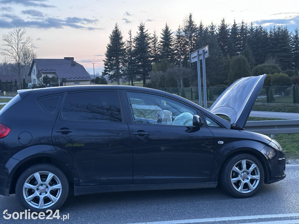Kolizja w Łużnej (03.03.)