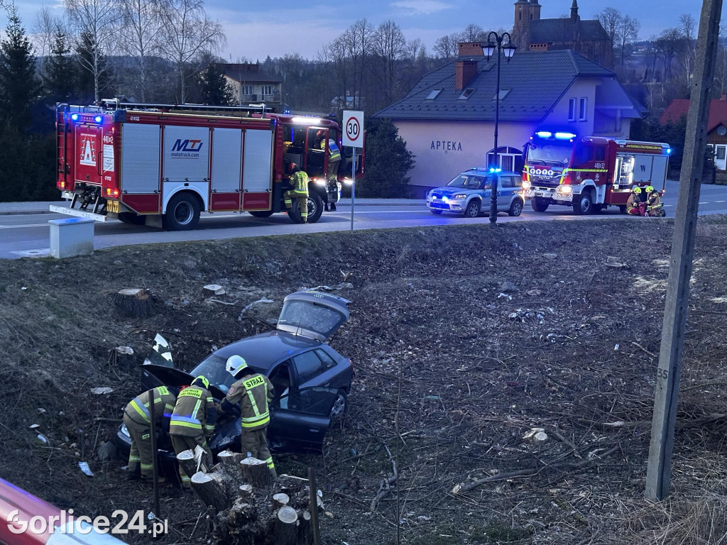 Kolizja w Łużnej (03.03.)