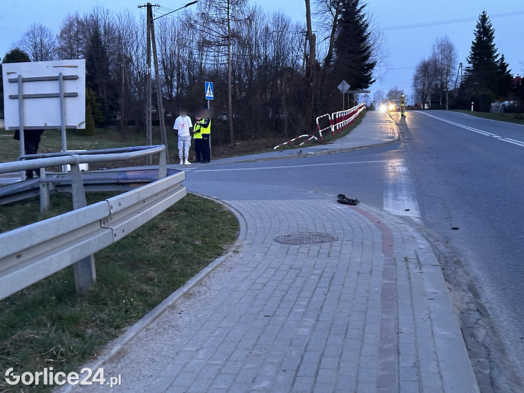 Kolizja w Łużnej (03.03.)