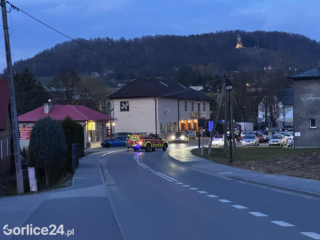 Kolizja w Łużnej (03.03.)