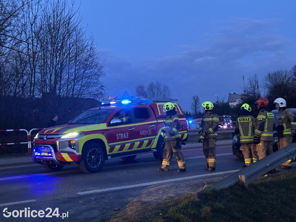 Kolizja w Łużnej (03.03.)