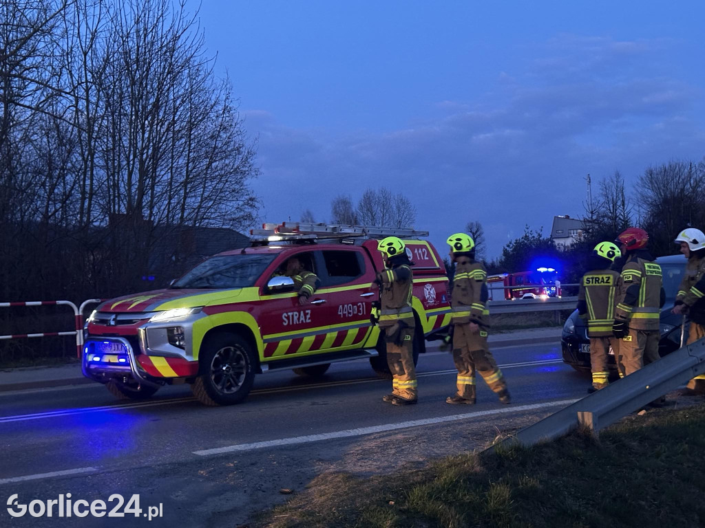 Kolizja w Łużnej (03.03.)