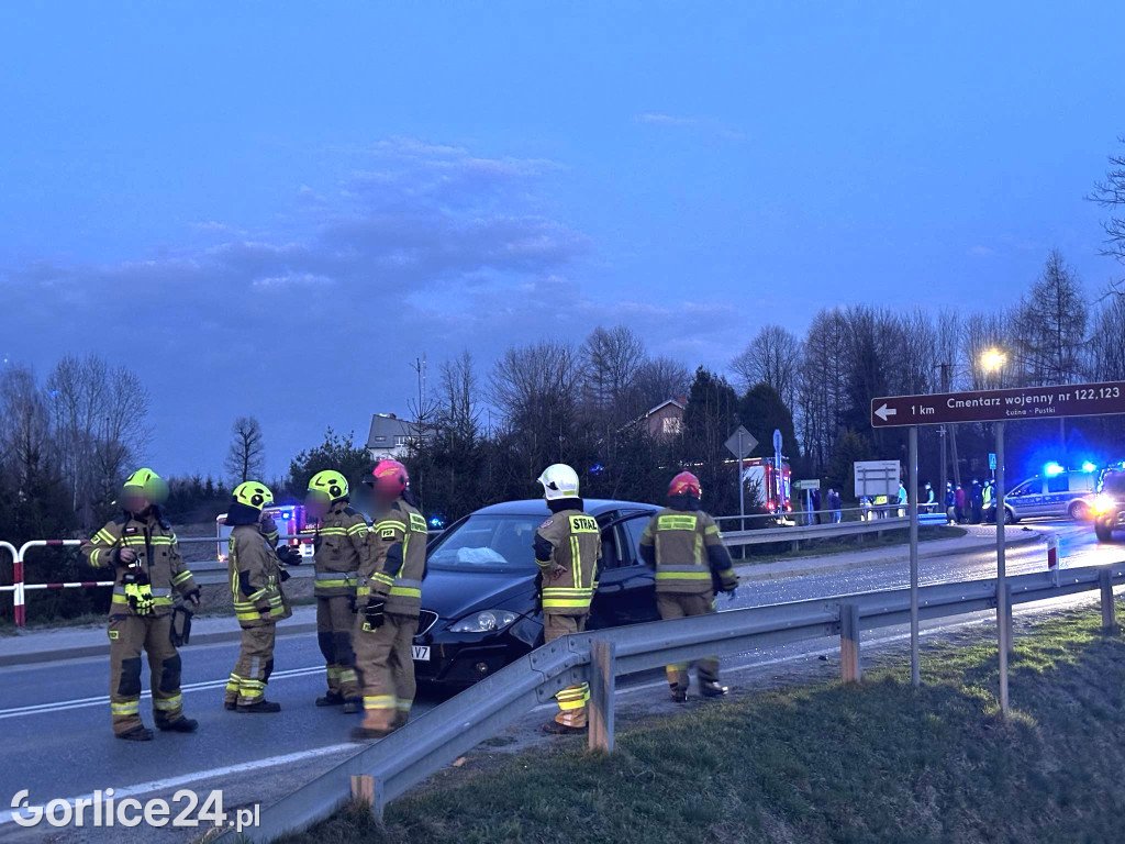 Kolizja w Łużnej (03.03.)