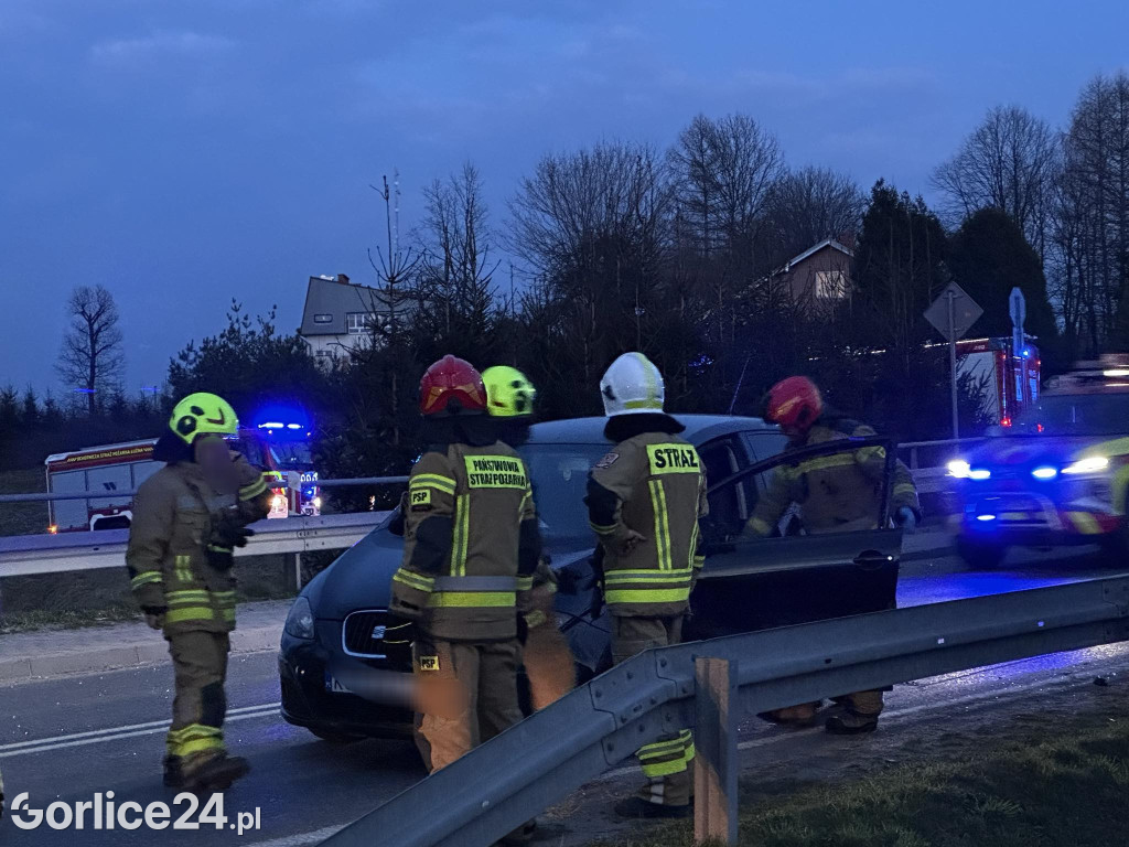 Kolizja w Łużnej (03.03.)