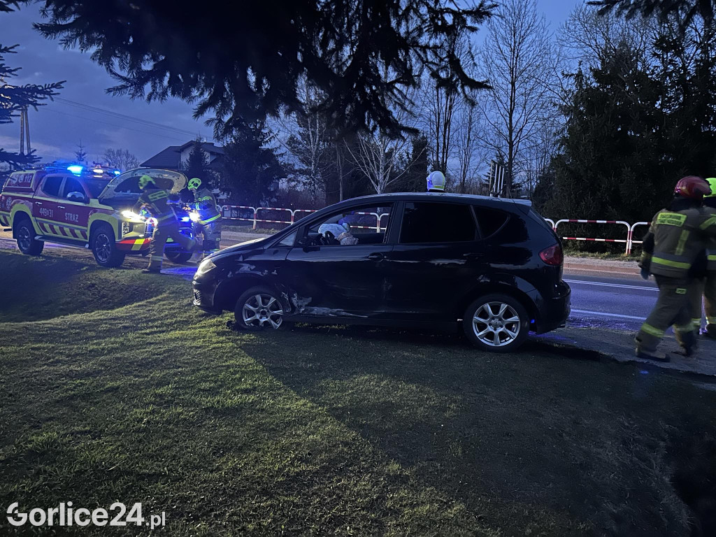 Kolizja w Łużnej (03.03.)