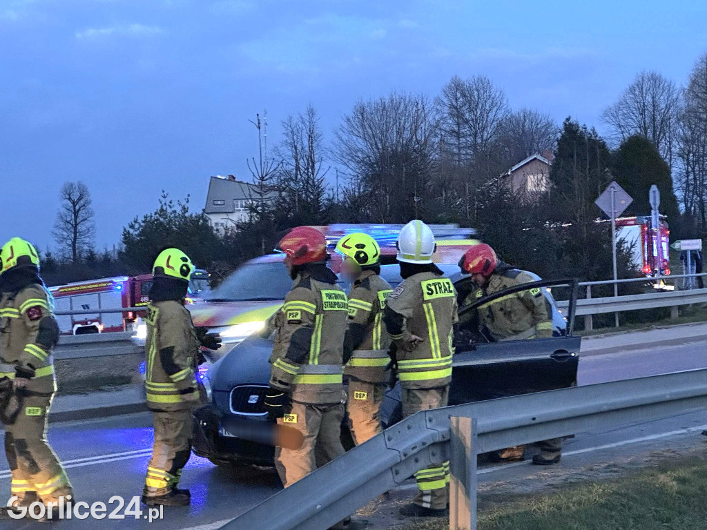 Kolizja w Łużnej (03.03.)