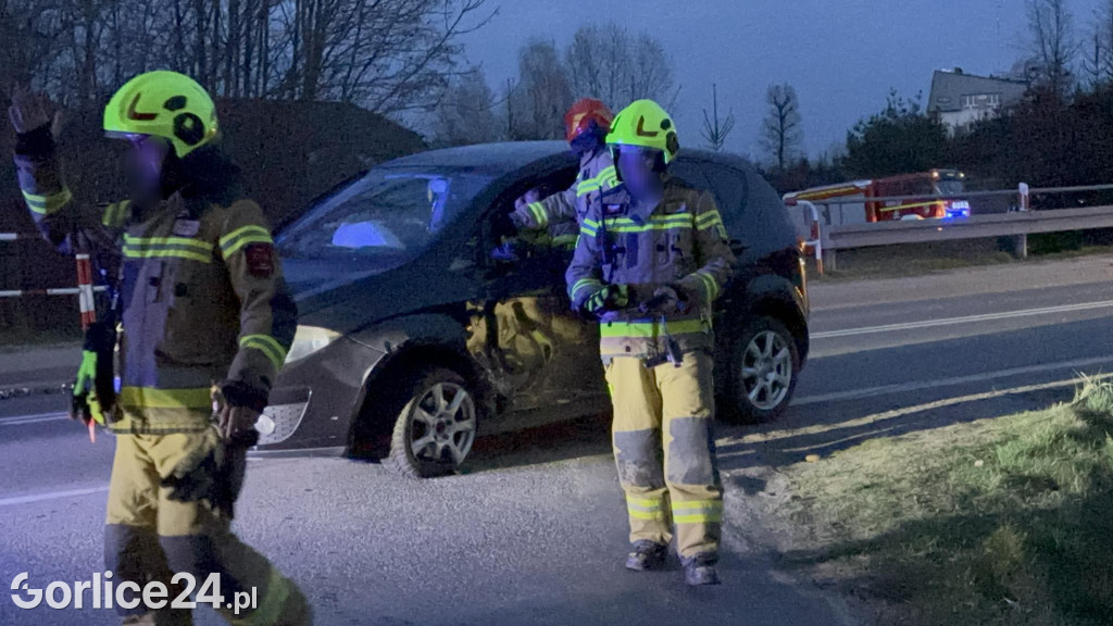 Kolizja w Łużnej (03.03.)