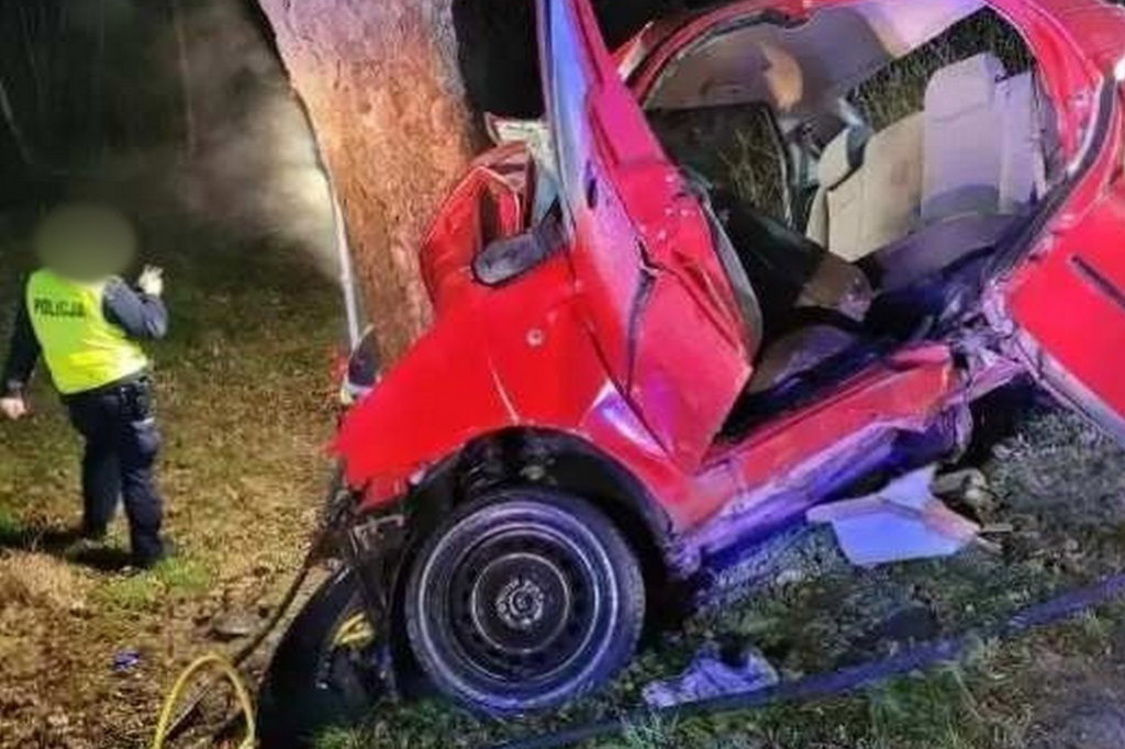 Tragiczny wypadek k. Ciężkowic