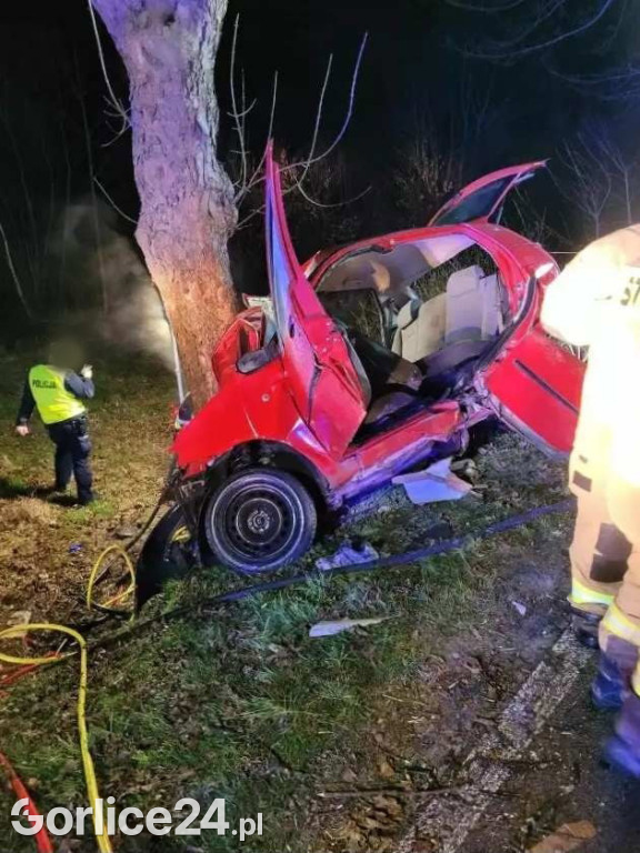 Tragiczny wypadek k. Ciężkowic
