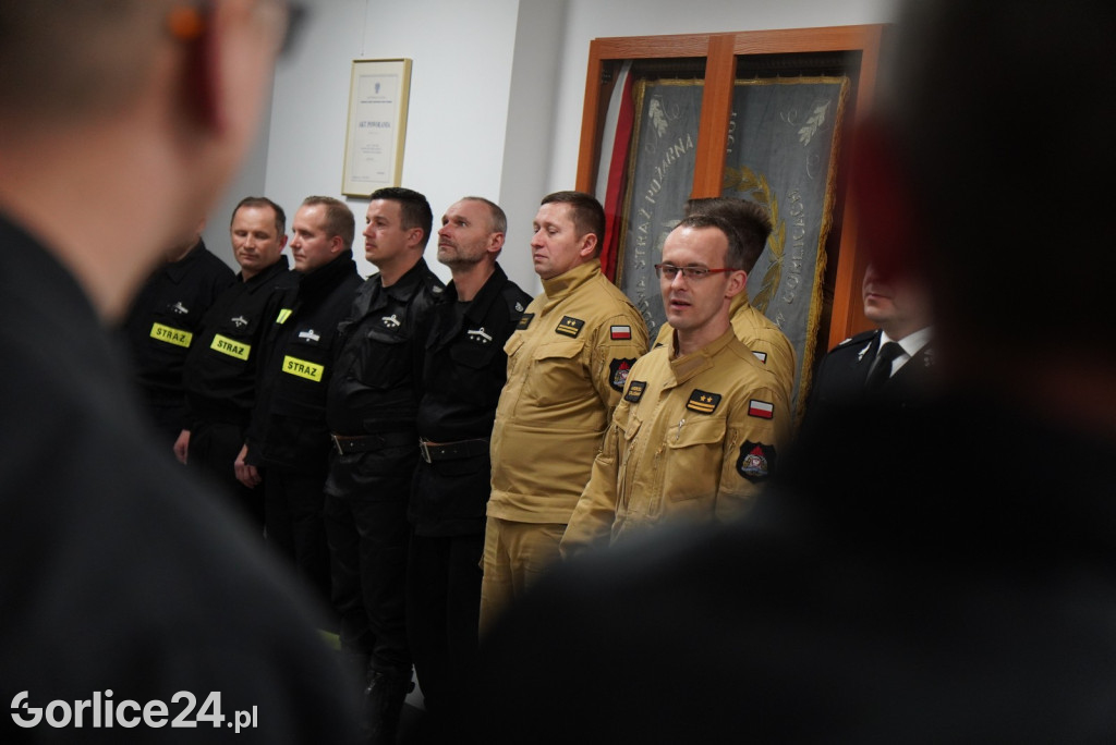 Przyrzeczenie 28 nowych druhen i druhów OSP (04.03.)