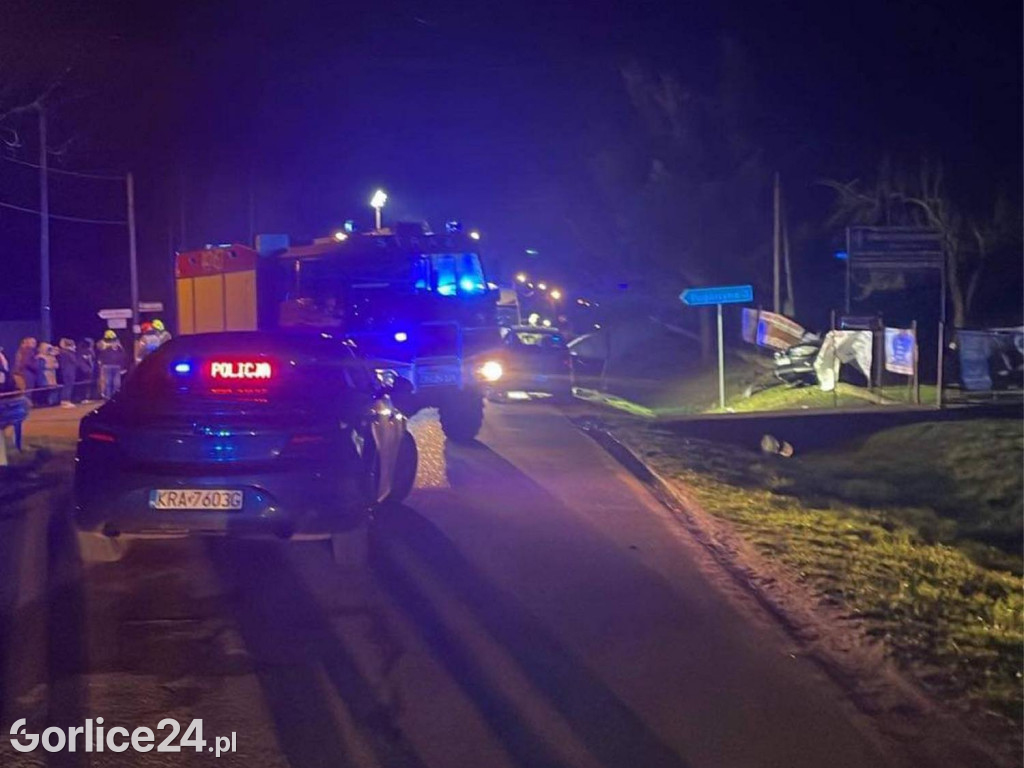 Zderzenie osobówek w centrum Lipinek (07.03.)