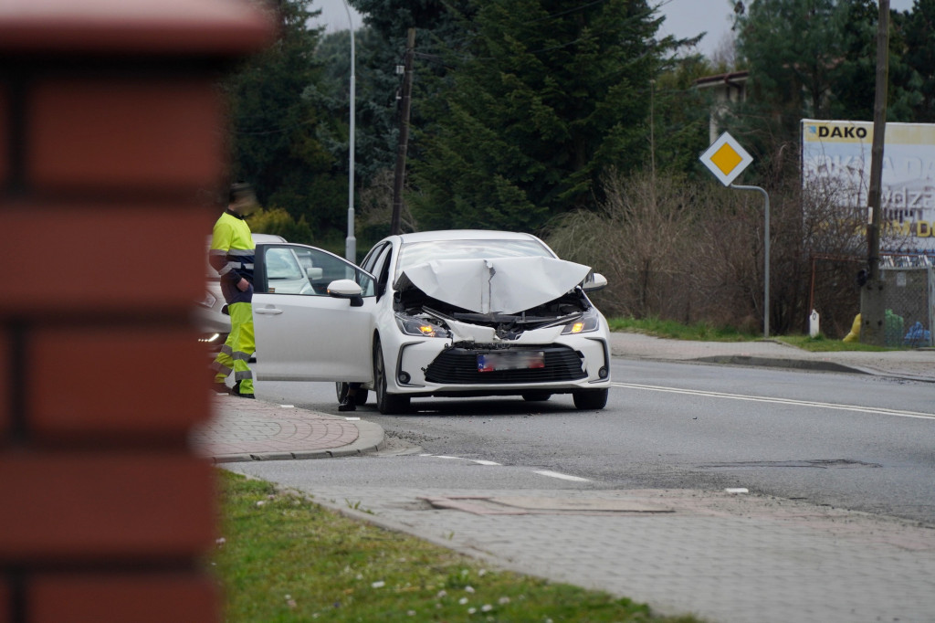Wypadek na ul. Kościuszki